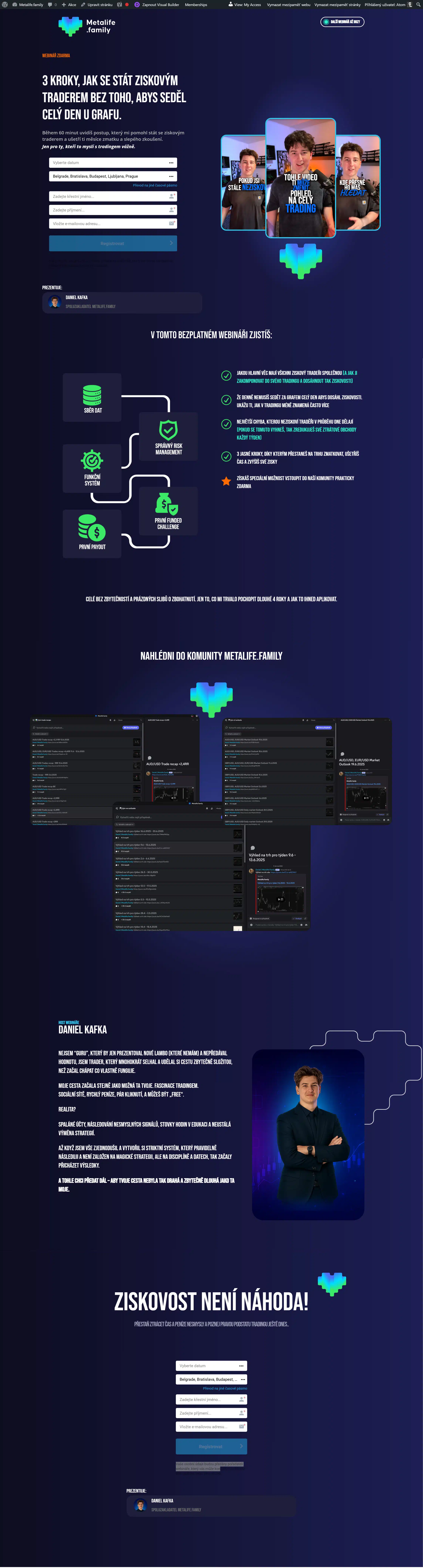 Metalife.family – Webináře a NFT